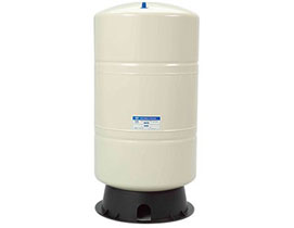 20 GAL White and Steel Storage Tank