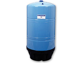 20 GAL Blue and Steel Storage Tank