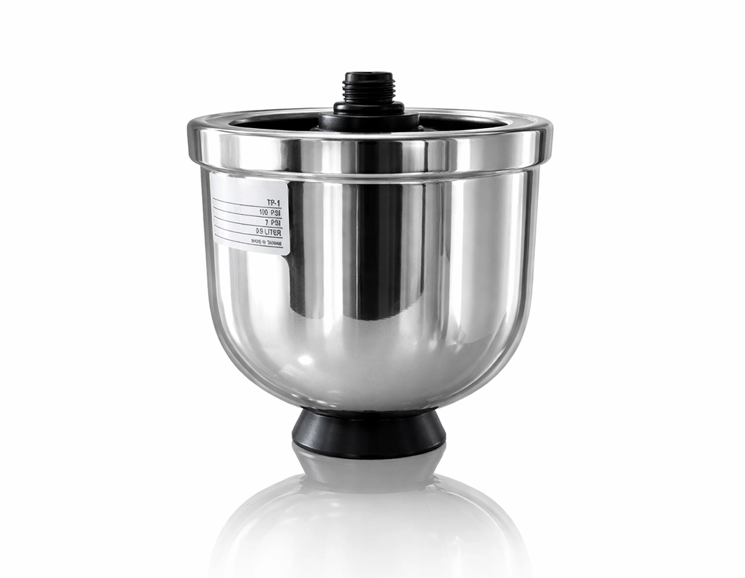 白鐵壓力桶TP-1(2L) 水錘吸收器(含腳座)