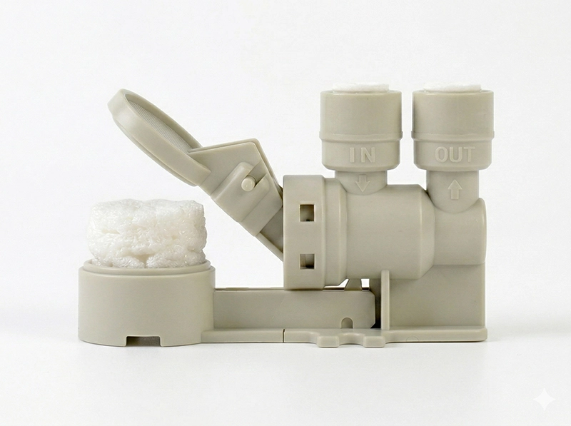 開啟水精靈防漏斷水器上蓋