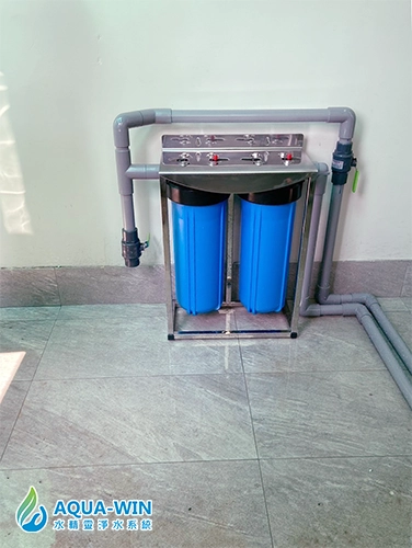 白鐵水塔三道濾水器