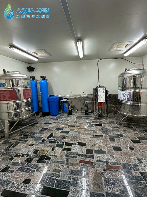 屏東九如透天安裝 3000 加侖商業用 RO 純水機