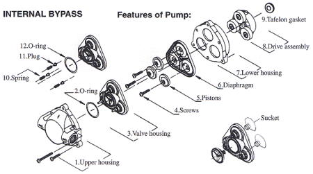 Hiton RO Pump Head