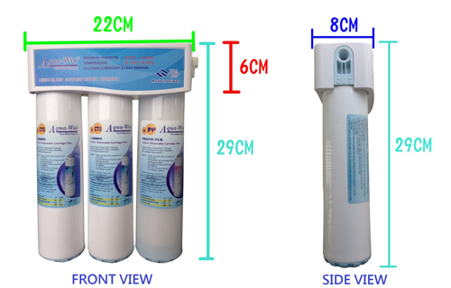 easy install water filter