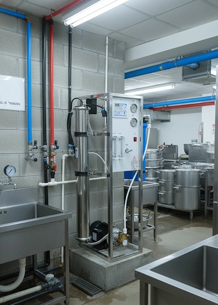 Food company installation