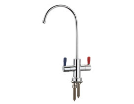 Swan Style Double Control Faucet (Cold/Hot)