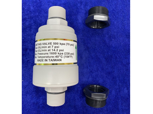 Plastic Cut-Down Pressure Valve(70PSI)