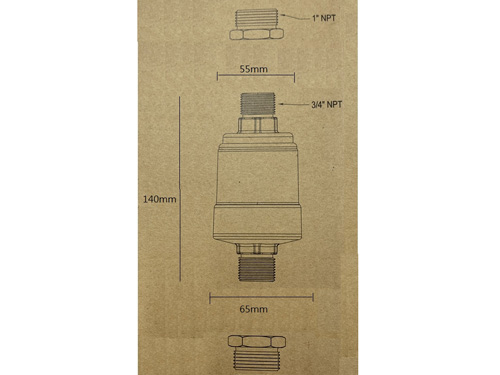 Plastic Cut-Down Pressure Valve(70PSI)