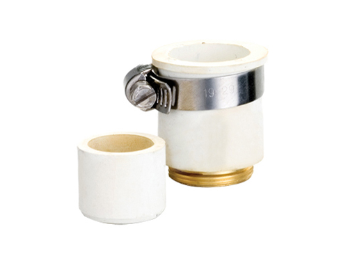 Rubber Faucet Adaptor (White)