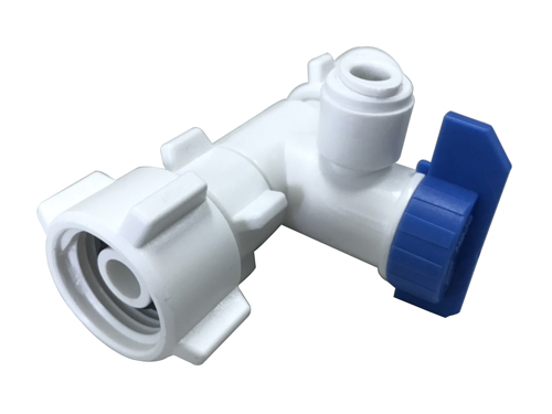 BV-EZ-FA0408 Ball Valve+Faucet Adapter 1/4" ,1/2"