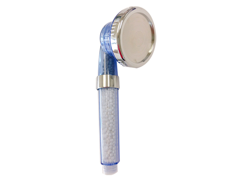 AQ-HSF-05 Handheld Blue Shower Spray Filter (Tourmaline & Dechlorination)