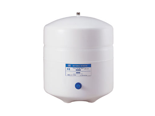 2.2 GAL White and Steel Storage Tank