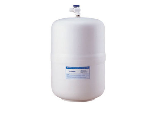 2.2 GAL White and Plastic Storage Tank