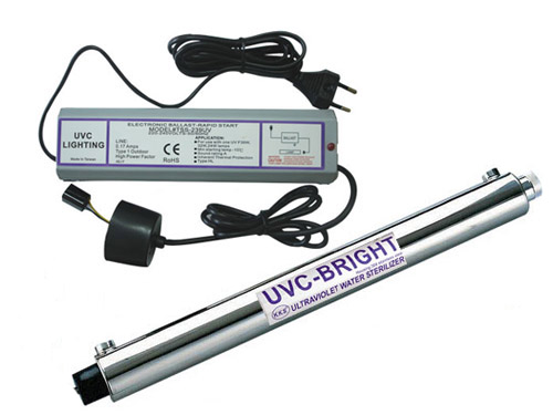 4G UV Water Sterilizer (110V), 1/2 inch NPT CE Approval