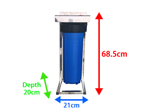 15"BS-G1 15" Big Blue SS Single Stage Water Purifier