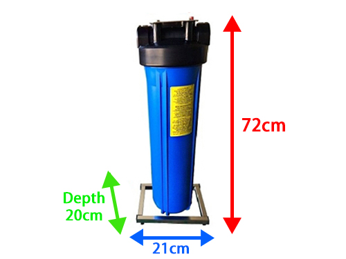 20" Big Blue SS Single Stage Water Purifier