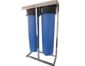 20" Big Blue SS whole House Stand Type 2-Stage Water Purifier