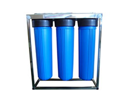 20" Big Blue SS whole House Stand Type 3-Stage Water Purifier