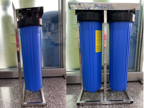 20" Big Blue SS whole House Stand Type 2-Stage Water Purifier