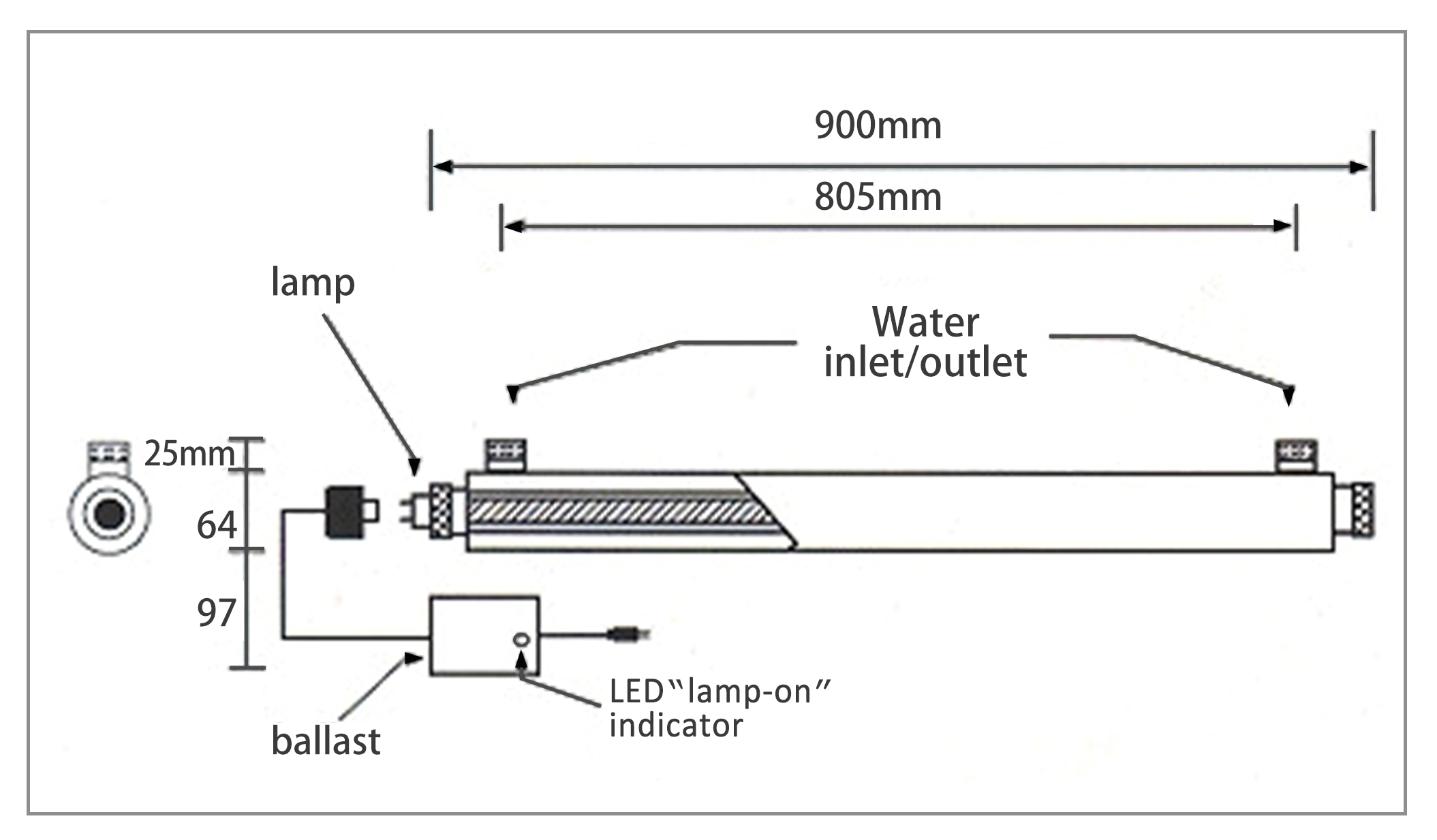 Ultraviolet Residential Water System 11 GPM Ultraviolet Residential Water System 11 GPM