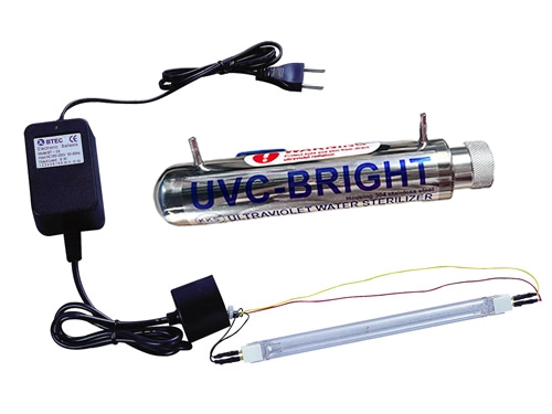 1GPM Ultraviolet Water Sterilizer (14W)(110V) (Quick Connect)CE Approval (Singal TOP 4 PINS)