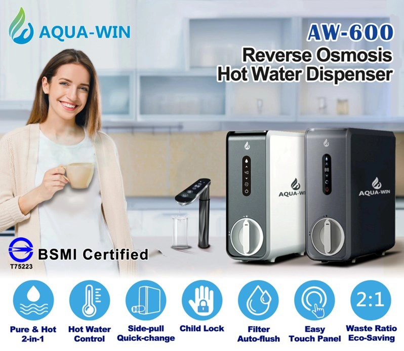 AW-600 Hot & Warm Water RO Dispenser 